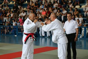 Competitors face off at the 2018 WJF European Championships