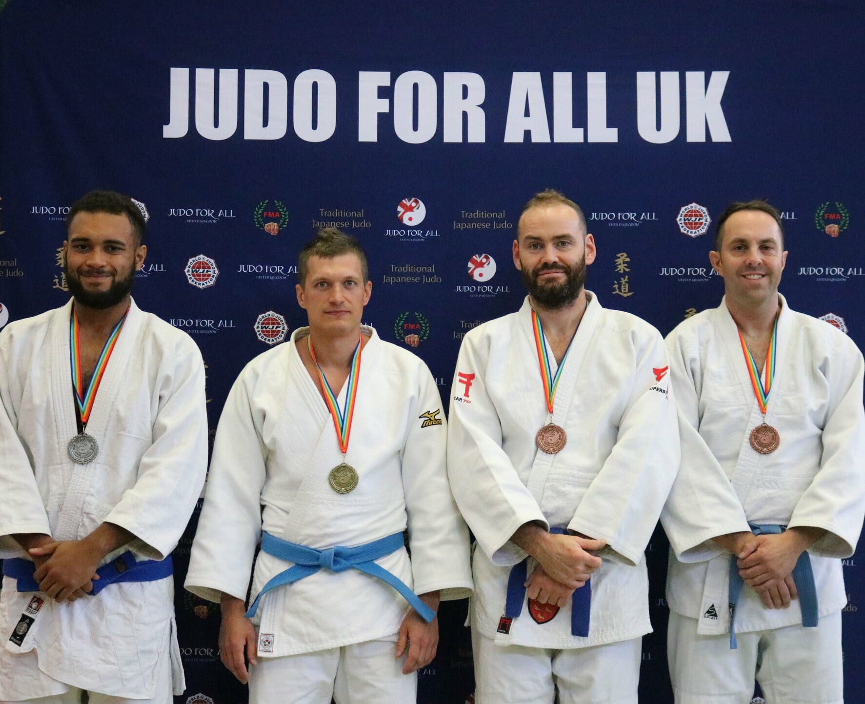 JFAUK National Championships 2018 Blue Belt Podium