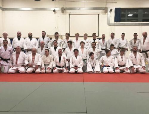 Charity session at Club Judoka